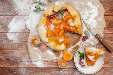 Yaz vejetaryen gıda, yaz meyve lezzetli pasta