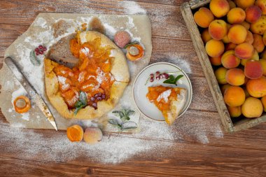 Yaz vejetaryen gıda, yaz meyve lezzetli pasta