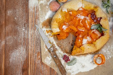 Yaz vejetaryen gıda, yaz meyve lezzetli pasta