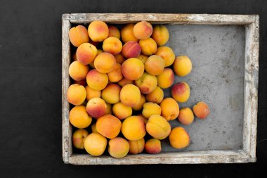 Yaz taze organik meyveler, Vejetaryen Sağlıklı gıda