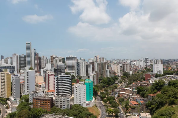 Skyline Kilátás Épületek Város Salvador Bahia Brazília — Stock Fotó