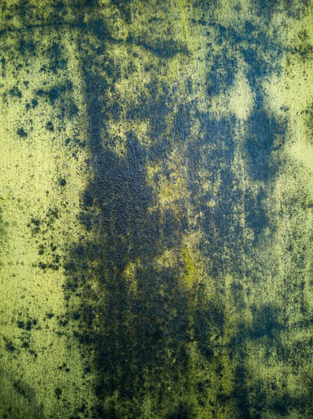 Yellow Dirty Humid Old Concrete Wall Texture Background — Stock Photo, Image