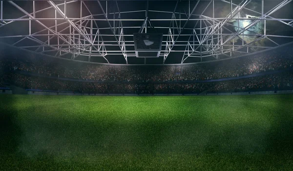 American football soccer stadium 3D rendering — Stock Photo, Image