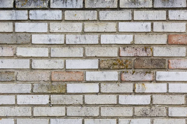 Brick wall, brick background, brickwork on the construction site, decorative brickwork.