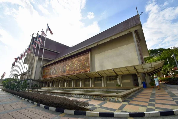 Národní Muzeum Muzeum Nachází Jalan Damansara Kuala Lumpur Malajsie Muzeum — Stock fotografie