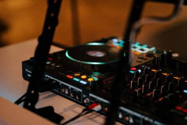 High-quality DJ equipment setup 