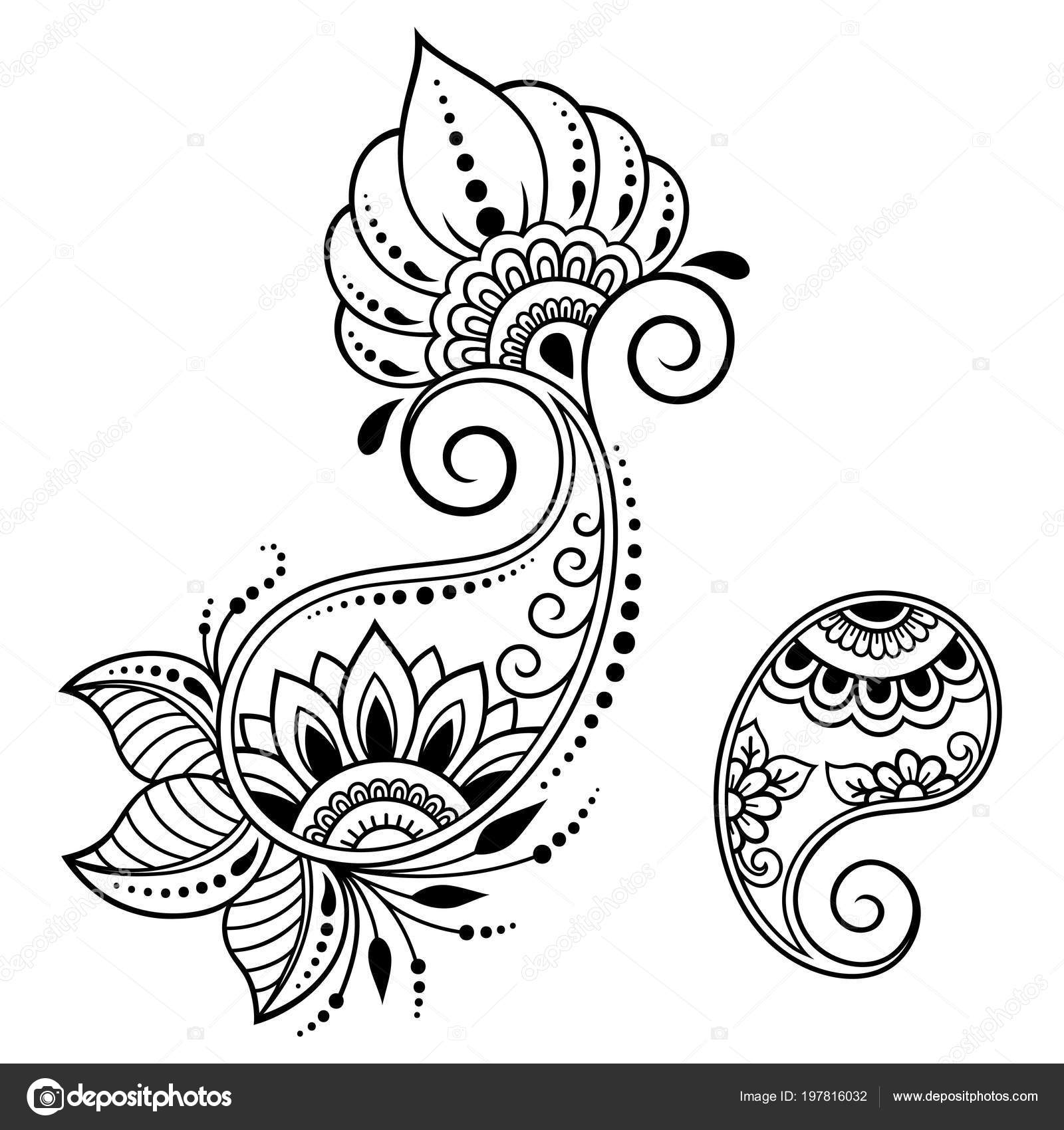 conjunto teste padrão flor