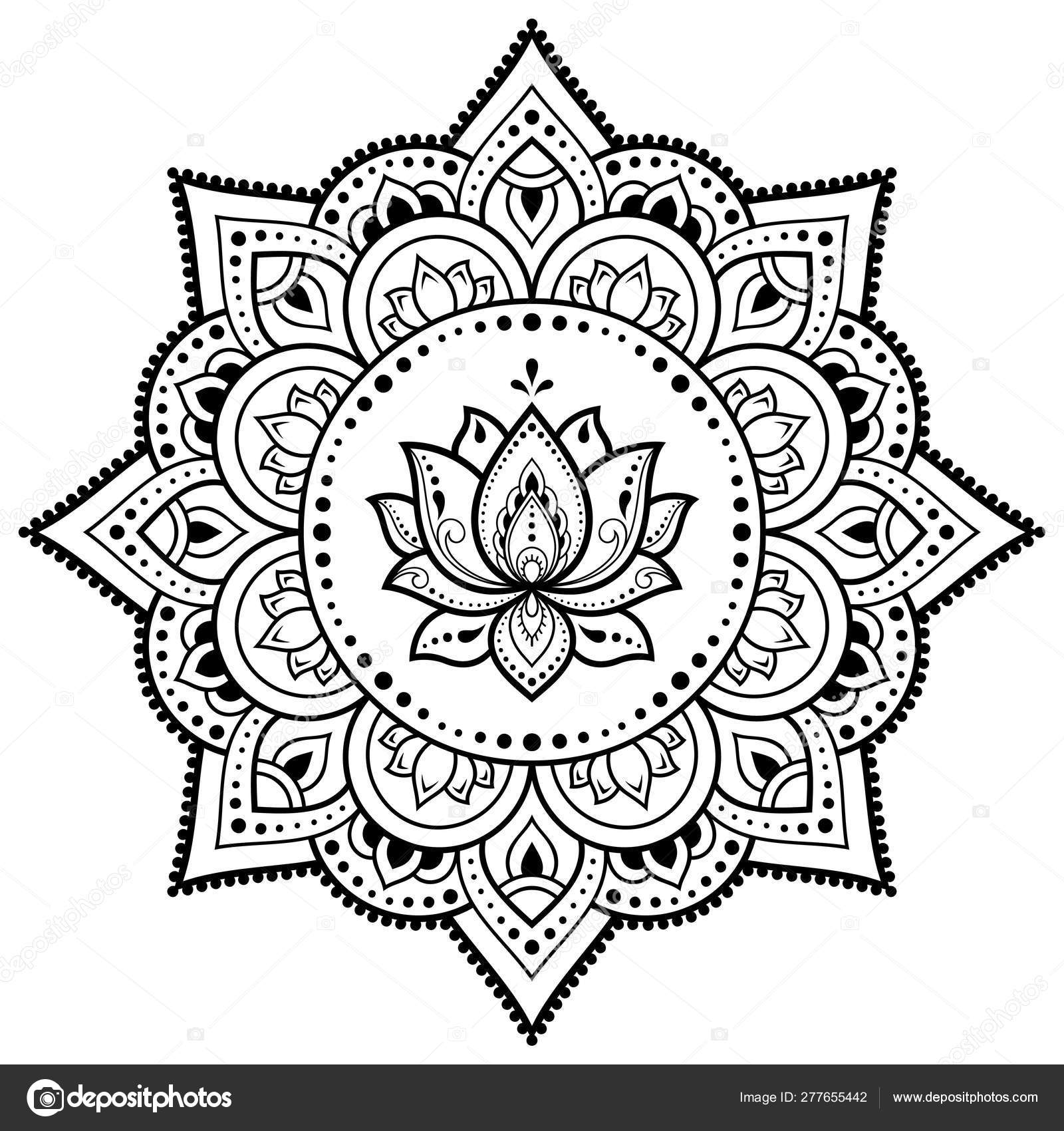 Mandala Lotus Flower Drawing Images - Inside my Arms