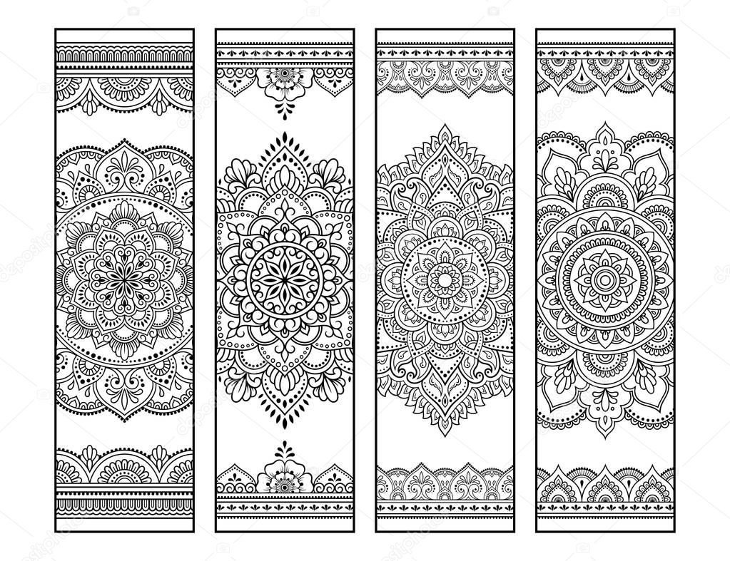 Vettoriale stockSegnalibro Stampabile Libro Colorazione Set Etichette Bianco  Nero Con Motivi di ©rugame.tera.gmail.com #308487816, image size:1023x787