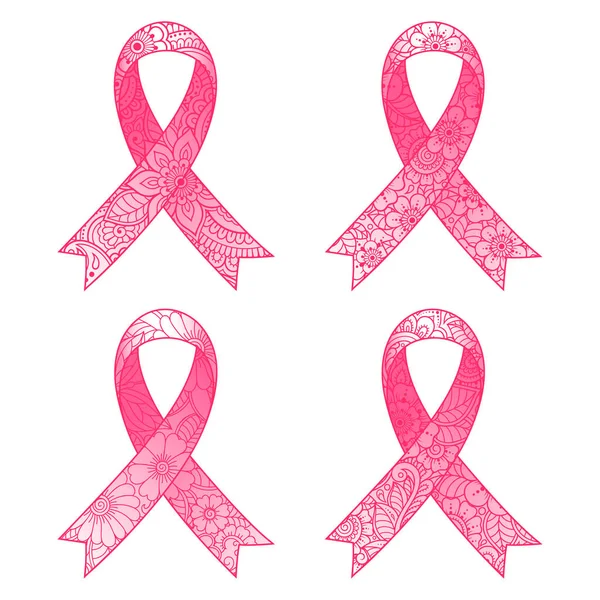 Word Power with pink ribbon instead letter O. Symbol of Breast Cancer  awareness month. Vector banner. 8899899 Vector Art at Vecteezy