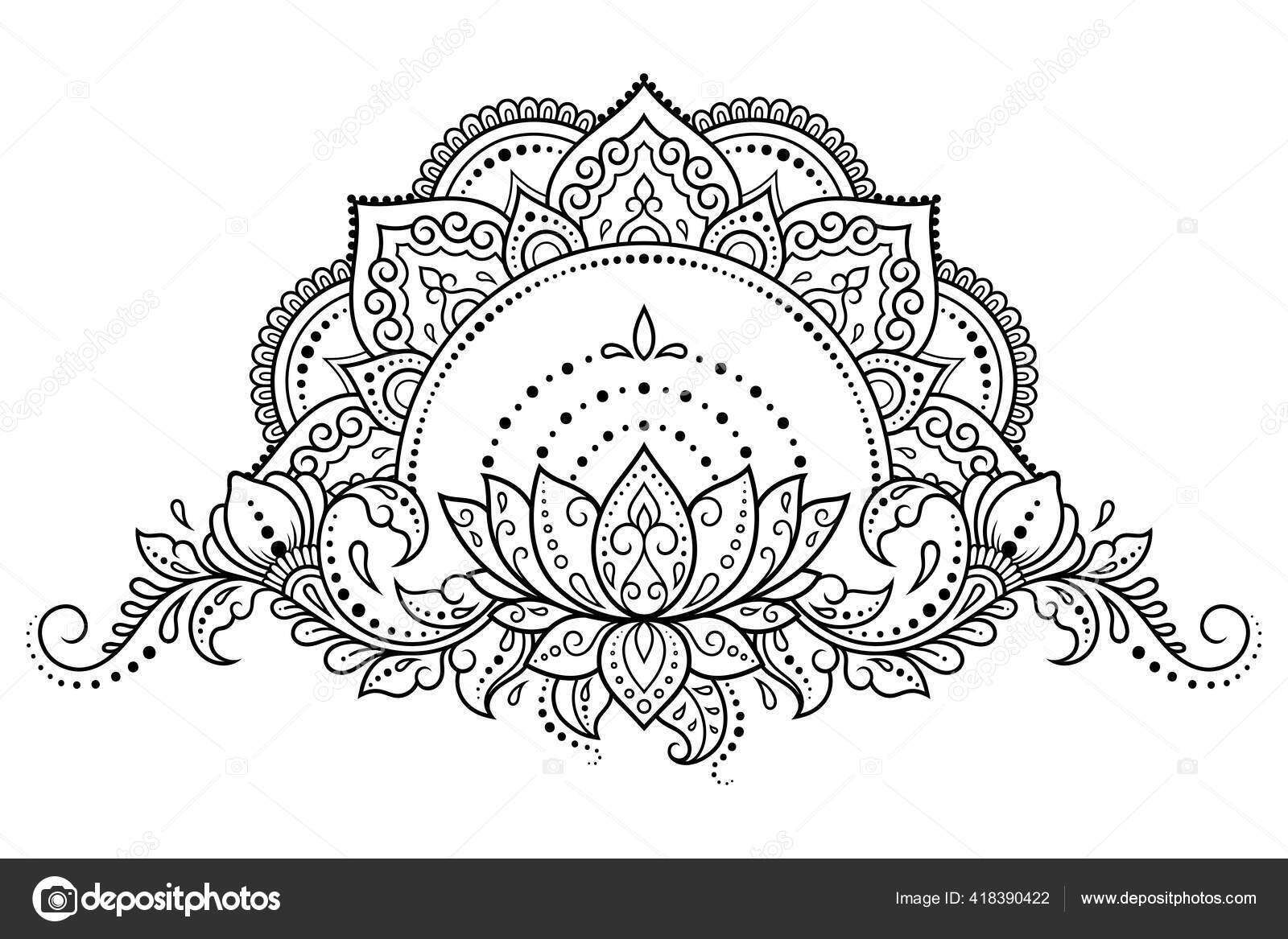 Henna Lotus Flower Tattoo Meaning