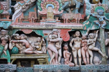 güzel Tamilnadu devlet, Mamallapuram, Hindistan