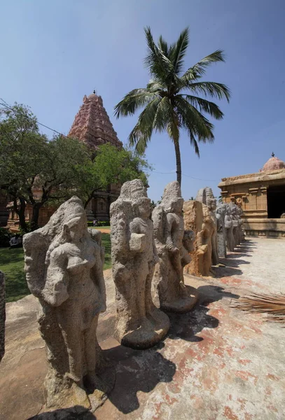 Starých Golden Temple Gangai Konda Chozhapuram Tento Pllace Byl Konstrukčně — Stock fotografie