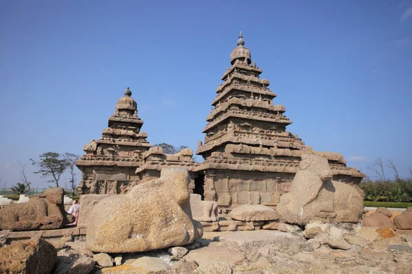 Красиві Тамілнаду Держави Mamallapuram Сполучені Штати Америки — стокове фото