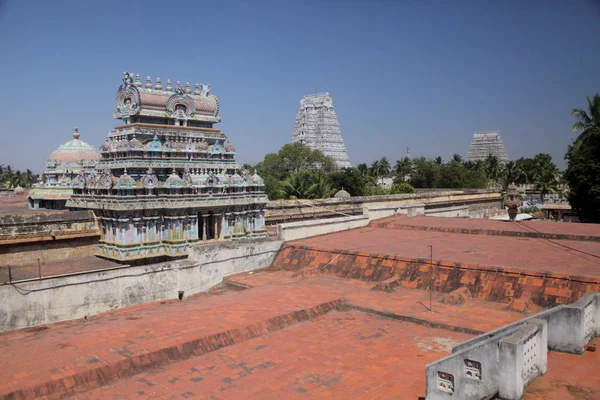 Шрі Ranganathar Свамі Храм Srirangam Трічі — стокове фото