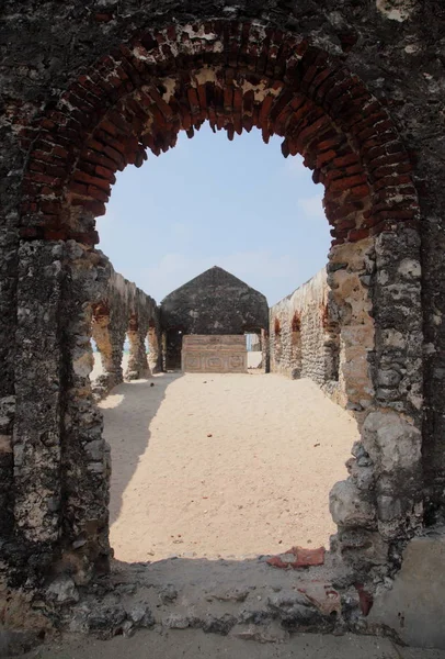 Tamilnadu Κράτος Rameswaram Και Pamban Νησί Χωριό Dhanushkodi — Φωτογραφία Αρχείου
