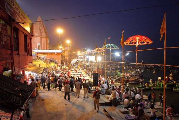 Personas Locales Identificadas Festival Kumbh Mela Cerca Allahabad India — Foto de Stock