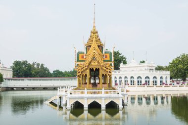 Phra Thinang Aisawan Thiphya-Art Pavyonu Bang Pa-In Sarayı, Tayland.