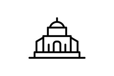 Anıtmezar Binası, vektör, piksel mükemmel, illüstratör dosyası