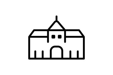 Miras Binası, vektör, piksel mükemmel, illüstratör dosyası