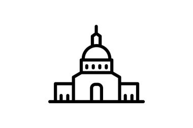 Yer imi Bina, vektör, piksel mükemmel, illüstratör dosyası