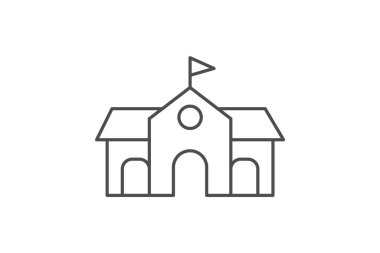 Topluluk Merkezi, vektör, piksel mükemmel, illüstratör dosyası