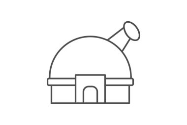 Gökevi Kubbesi, vektör, piksel mükemmel, illüstratör dosyası