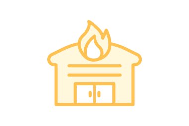 İtfaiye İstasyonu, vektör, piksel mükemmel, illüstratör dosyası