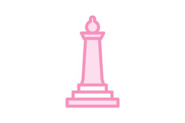 Tarihi Anıt, vektör, piksel mükemmel, illüstratör dosyası