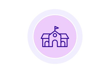 Topluluk Merkezi, vektör, piksel mükemmel, illüstratör dosyası