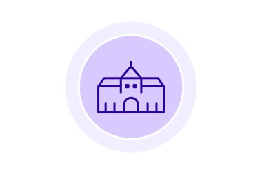 Miras Binası, vektör, piksel mükemmel, illüstratör dosyası