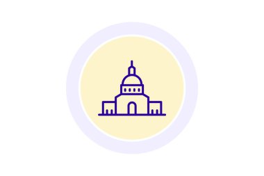 Yer imi Bina, vektör, piksel mükemmel, illüstratör dosyası