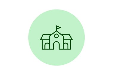 Topluluk Merkezi, vektör, piksel mükemmel, illüstratör dosyası