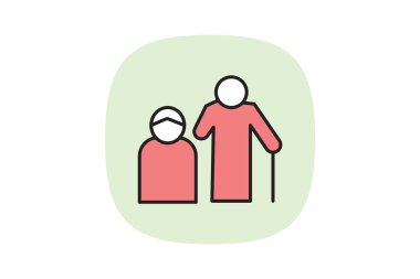 Üst Merkez, vektör, piksel mükemmel, illüstratör dosyası