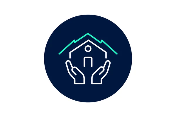 Sığınak Evi, vektör, piksel mükemmel, illüstratör dosyası