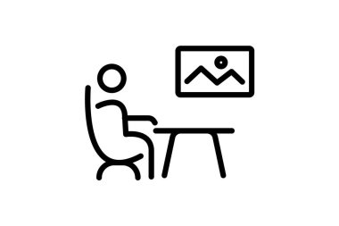 Ofis Duvarı Sanatı, vektör, piksel mükemmel, illüstratör dosyası