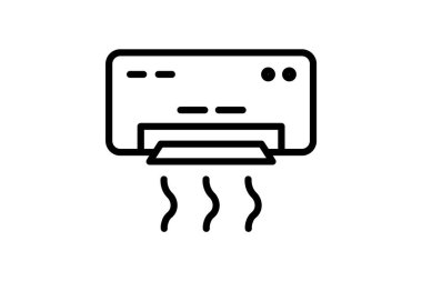 Ofis Kliması, vektör, piksel mükemmel, illüstratör dosyası