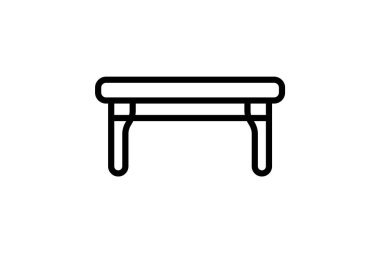 Kahve masası, vektör, piksel mükemmel, illüstratör dosyası