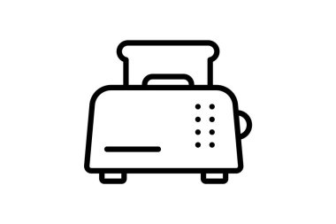 Ofis tost makinesi, vektör, piksel mükemmel, illüstratör dosyası