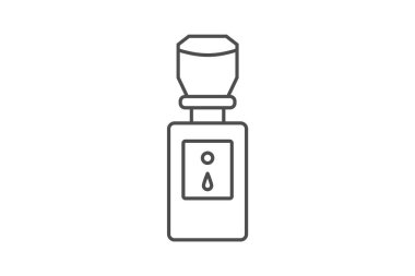 Su dağıtıcı, vektör, piksel mükemmel, illüstratör dosyası