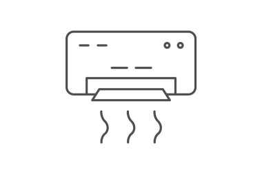 Ofis Kliması, vektör, piksel mükemmel, illüstratör dosyası