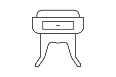 Yan Tablo, vektör, piksel mükemmel, illüstratör dosyası