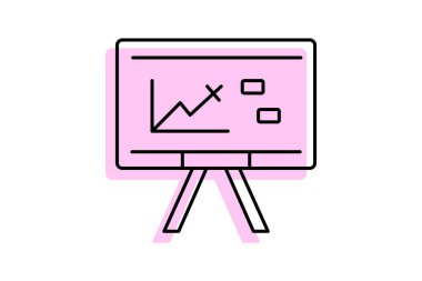 Beyaz tahta, vektör, piksel mükemmel, illüstratör dosyası