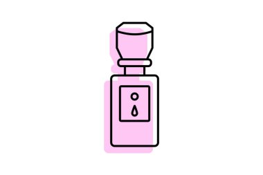 Su dağıtıcı, vektör, piksel mükemmel, illüstratör dosyası