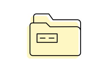 Dosya Dizini, vektör, piksel mükemmel, illüstratör dosyası