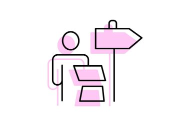 Ofis Geri Dönüşüm Kutusu, vektör, piksel mükemmel, illüstratör dosyası