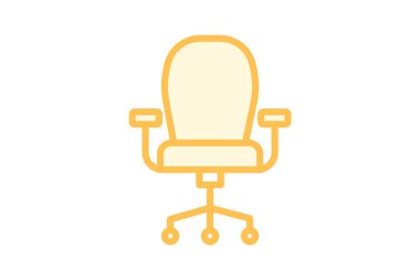 Yönetici Sandalyesi, vektör, piksel mükemmel, illüstratör dosyası