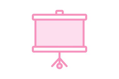 Projektör Ekran, vektör, piksel mükemmel, illüstratör dosyası