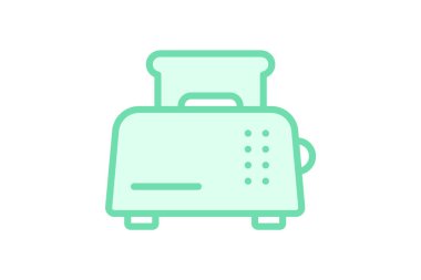 Ofis tost makinesi, vektör, piksel mükemmel, illüstratör dosyası