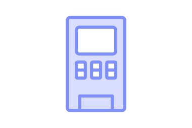 Ofis Atıştırmalığı Makinesi, vektör, piksel mükemmel, illüstratör dosyası